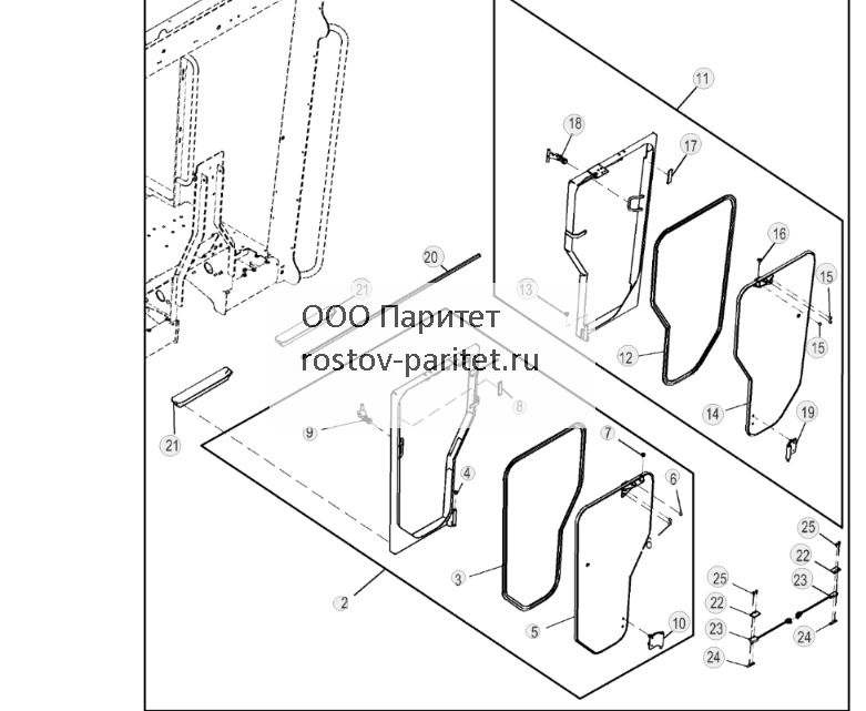 Комплект открывающихся передних окон (627545 - ) - ST152295 378.jpg